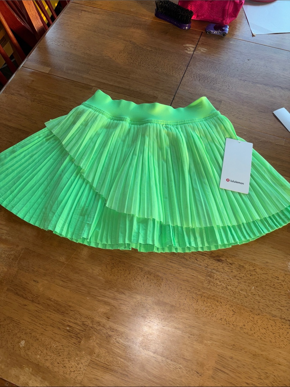 Lululemon Tiered Pleats High-Rise Tennis Skirt
Pistachio